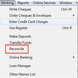 What to do if bank doesn't reconcile