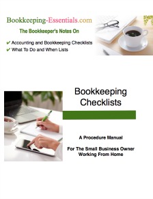 Bookkeeping Checklists eBook