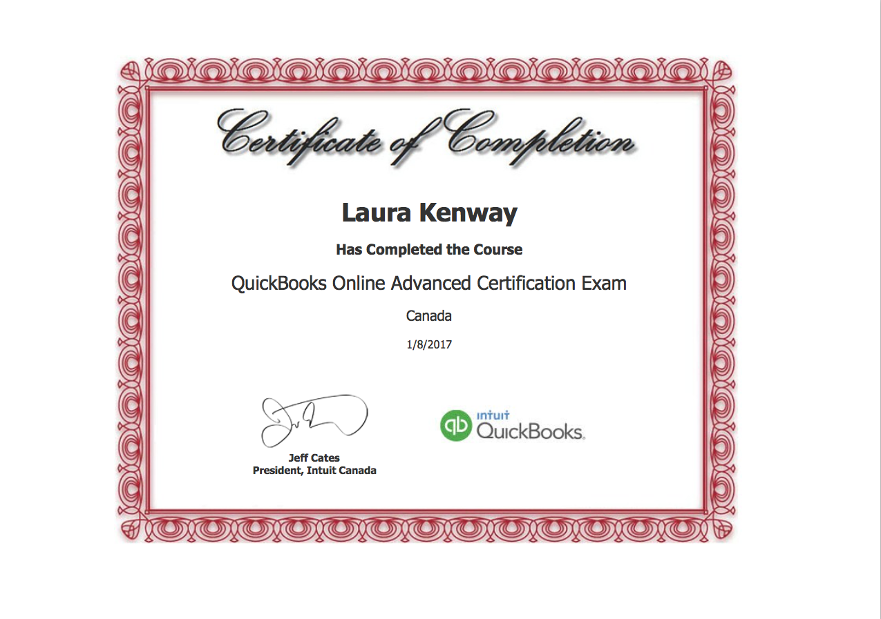 QBO Advanced Certification Diploma