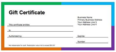 Donation In Honor Of Certificate Template  Photography gift certificate  template Certificate templates Donation letter