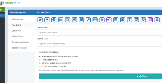LedgerSync Client Management