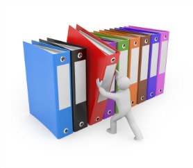 How to organize your bookkeeping paperwork for your bookkeeper.