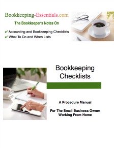 Bookkeeping Checklists eBook