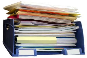 Organize your bookkeeping records.